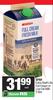 Spar Extra Shelf Life Full Cream Or Low Fat Milk-2L