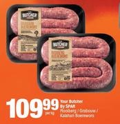 Your Butcher By Spar Rooiberg/Grabouw/Kalahari Boerewors-Per Kg
