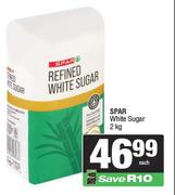 Spar White Sugar-2Kg