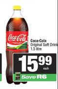 Coca Cola Original Soft Drink-1.5L