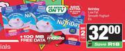 Nutriday Low Fat Smooth Yoghurt-For 2 x 6's