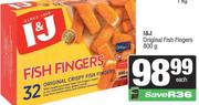I & J Original Fish Fingers-800g Each