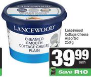 Lancewood Cottage Cheese Assorted-250g Each