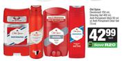 Old Spice Deo 150ml,Shaving Gel 400ml,Anti Perspirant Stick 50ml & Anti Perspirant Clear Gel 70ml