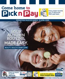 Pick n Pay : Health & Beauty (25 March - 06 April 2026)