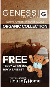 House & Home : Genessi Live Well Organic Collection (16 March - 15 April 2026)