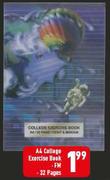 A4 College Exercise Book FM 32 Pages