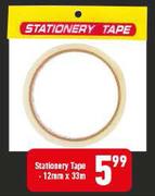 Stationary Tape 12mm x 33m