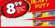 Jiffy Heavy Duty Plastic Roll 3m x 480mm-Each