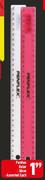 Penflex Ruler 30cm Assorted-Each