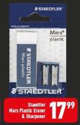 Steadtler Mars Plastic Eraser & Sharpener