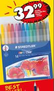 Steadtler Retractable Wax Crayons 14-Pack
