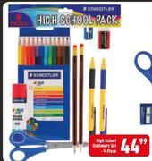 Steadtler High School 9-Piece Stationary Set