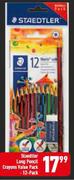 Steadtler Long Pencil Crayons Value Pack 12-Pack