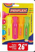 Penflex Highlighters 6-Pack