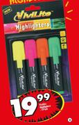 Vivilite Highlighters 4-Pack