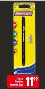 Alplas Fineliner Assorted-Each