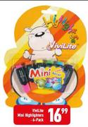 Vivilite Mini Highlighters 6-Pack