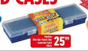 30cm Penflex Rite Box Pencil Box Assorted-Each