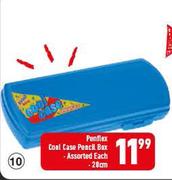 Penflex Cool Case Pencil Box Assorted-Each20cm 