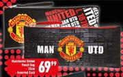 Manchester United Pencil Bag 33cm Assorted-Each
