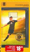 Kaizer Chiefs A4 Book Jackets 5 Pack Assorted-Per Pack