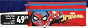 Spider-Man Pencil Bag 33cm Assorted-Each