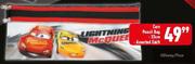 Cars Pencil Bag 33cm Assorted-Each