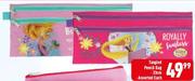 Tangled Pencil Bag 33cm Assorted-Each