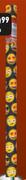 Emoji Book Wrap 1m x 70cm Assorted-Each