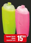Squeeze Bottle 500ml Assorted-Each