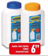 Jumbo Juice Bottle 350ml Assorted-Each