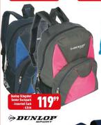 Dunlop Sport Sling Shot Senior Backpack Assorted-43cm Each