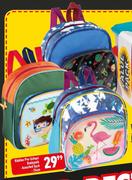 Kiddies Pre School Backpack Assorted-26cm Each