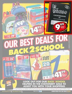 Shoprite : Extra Back To School Savings (1 Jan - 28 Jan 2018), page 20
