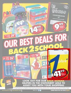 Shoprite : Extra Back To School Savings (1 Jan - 28 Jan 2018), page 20