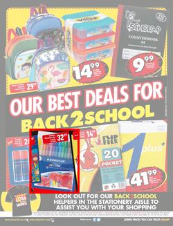 Shoprite : Extra Back To School Savings (1 Jan - 28 Jan 2018), page 20