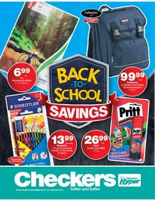 Checkers : Back To School (28 Dec - 24 Jan 2016) — Www.guzzle.co.za