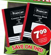 A4 Hardcover Counter Book-192 Pages Each