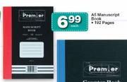 Premier A5 Manuscript Book-192 Pages Each