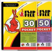 Flip File A4 Display File-50 Pockets Each
