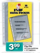 Flip File A4 Leersakkies-10 Sakkies Elk