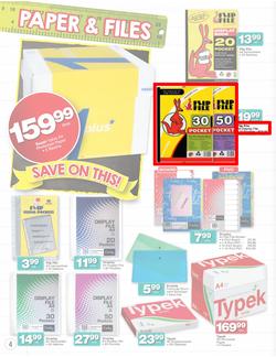 Checkers Nationwide : Back To School Specials ( 30 Dec - 26 Jan 2014 ), page 4