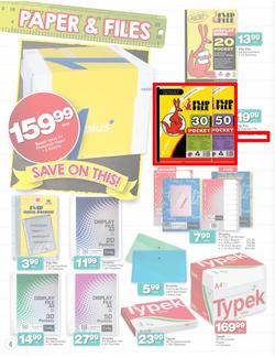 Checkers Nationwide : Back To School Specials ( 30 Dec - 26 Jan 2014 ), page 4