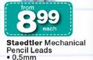 Staedtler Mechanical Pencil Leads-0.5mm Each