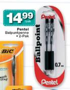 Pentel Balpuntpenne-2-Pak