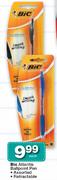 BIC Atlantis Ballpoint Retractable Pen Assorted Each