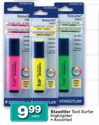 Staedtler Text Surfer Highlighters Assorted Each