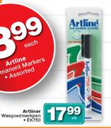 Artliner Wasgoedmerkpen-EK750 Elk