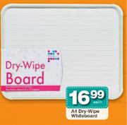 A4 Dry-Wipe Whiteboard Each